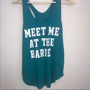 VS PINK Barre tank top